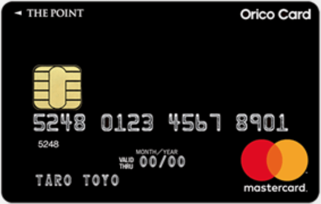Orico Card THE POINTの券面