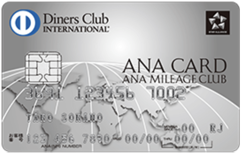 ANA法人ダイナースクラブコーポレートカードの券面