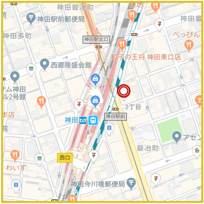飯田橋駅最寄りにあるアイフル店舗・ATMの位置