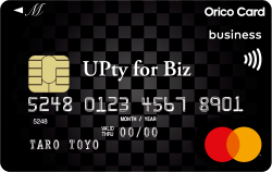 UPty for Biz M（アプティ フォービズ エム）の券面画像