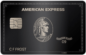 アメリカン・エキスプレス・センチュリオン・カード（メタル）の券面画像