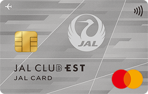 JAL CLUB EST Mastercard 普通カードの券面画像